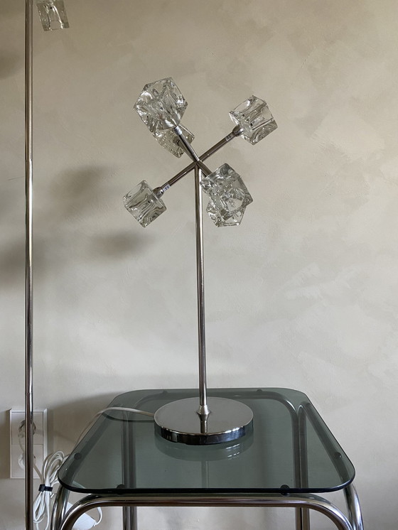 Image 1 of Ensemble table et lampadaire vintage Ikea Isåsa