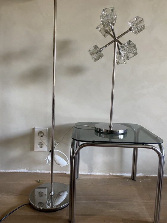 Image 1 of Ensemble table et lampadaire vintage Ikea Isåsa