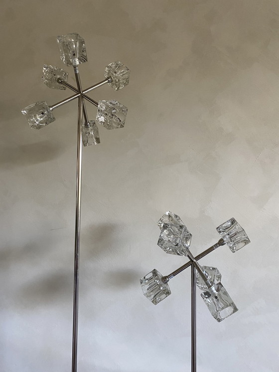 Image 1 of Set di lampade da tavolo e da terra vintage Ikea Isåsa