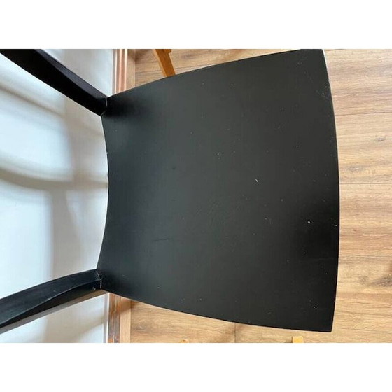 Image 1 of Set of 4 mismatched vintage chairs in wood and metal