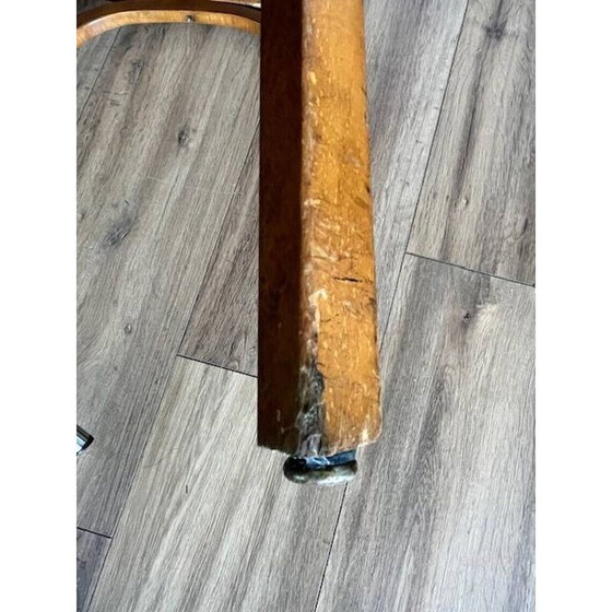 Image 1 of Set of 4 mismatched vintage chairs in wood and metal