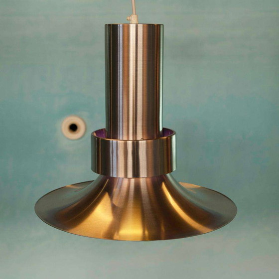 Image 1 of Space age 1960s pendant lamp, midcentury Danish/Danish design