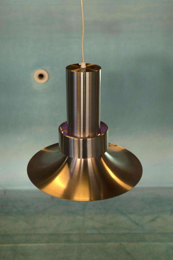 Image 1 of Space age 1960s pendant lamp, midcentury Danish/Danish design