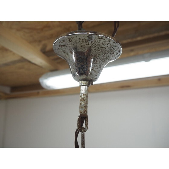 Image 1 of Lampadario in vetro di metà secolo, Italia anni '50