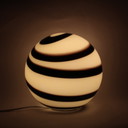 Lampada a spirale in vetro opaco