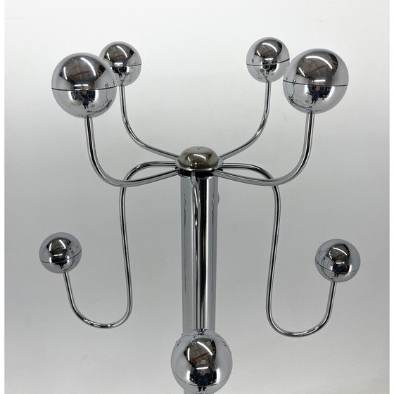 Image 1 of Vintage chrome-plated coat rack, Italy 1960s