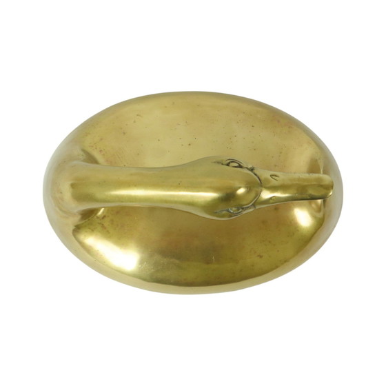 Image 1 of Statua d'anatra in ottone vintage