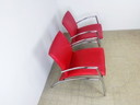 2x Vintage Kebe design armchairs