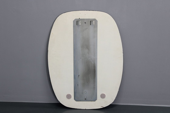 Image 1 of 1980S Oval Italian Mirror 