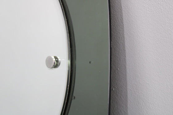 Image 1 of 1980S Oval Italian Mirror 