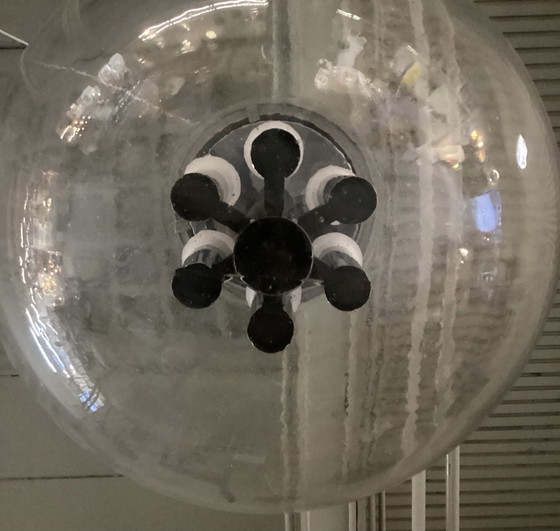 Image 1 of Large Glashütte Lamp Diameter 50Cm Vintage Globe