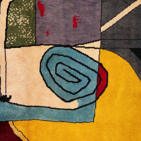 Image 1 of Vintage "Taureau II" wool rug, 1953