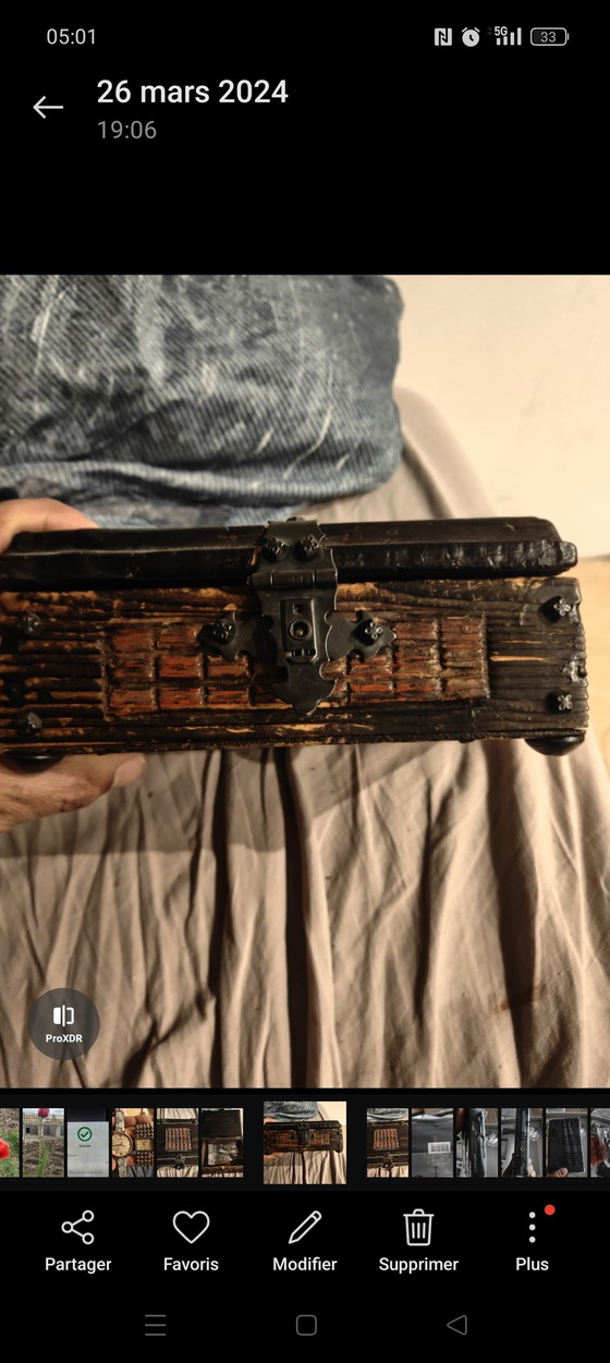 Image 1 of Portagioie in legno vintage 