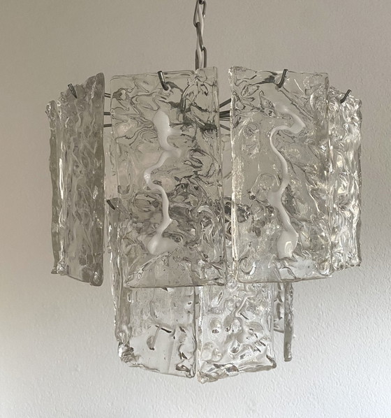 Image 1 of Large vintage pendant lamp 70'S