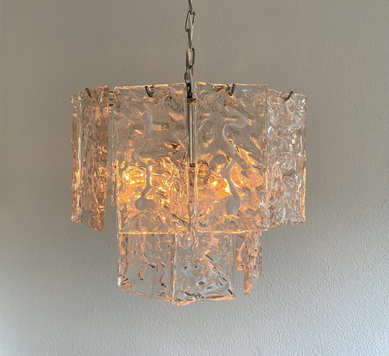 Image 1 of Large vintage pendant lamp 70'S