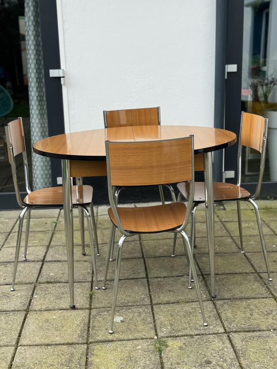 Image 1 of Salvarani Formica Dining Set