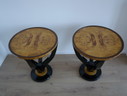 2x Tables d'appoint Art Déco