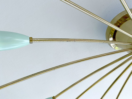 Image 1 of Xxl Vintage Italian Sputnik Pendant Lamp