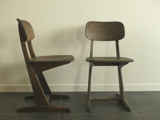 2x Carl Sasse - Casala Chairs