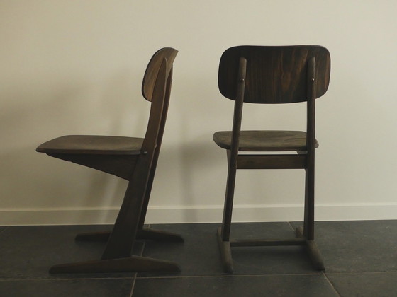 Image 1 of 2x Carl Sasse - Casala Chairs