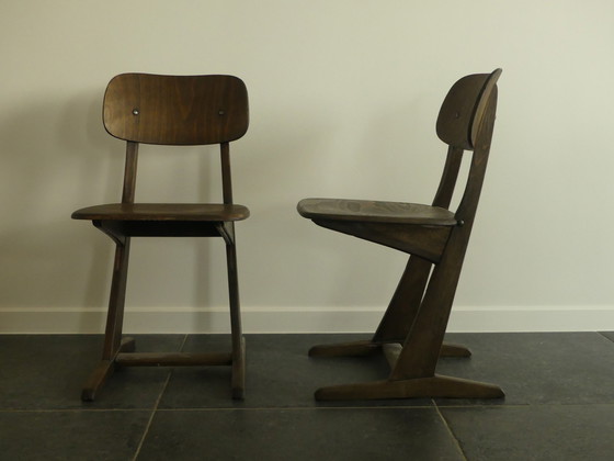 Image 1 of 2x Carl Sasse - Casala Chairs