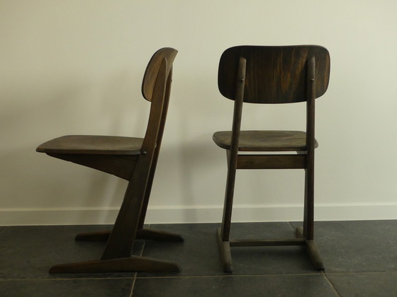 Image 1 of 2x Carl Sasse - Casala Chairs