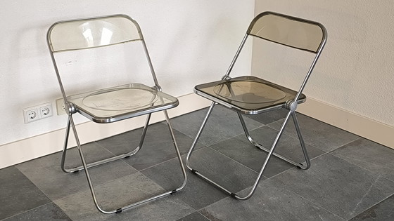 Image 1 of 8x Castelli Folding Chair Plia By Giancarlo Piretti