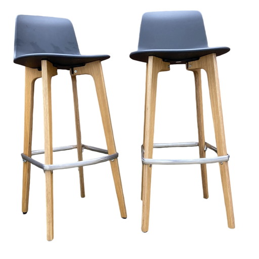 2x Enea Lottus Bar Stools