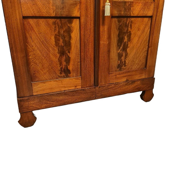 Image 1 of Antique Dutch Mahogany Gate Cabinet, Circa 1820/30