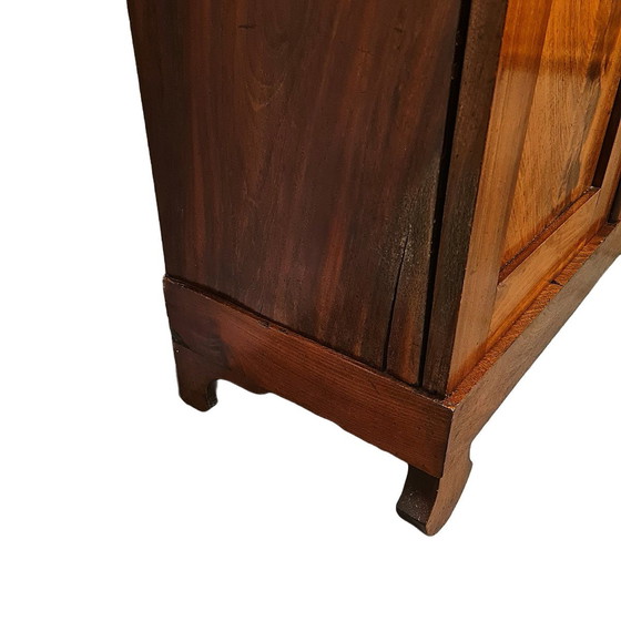 Image 1 of Antique Dutch Mahogany Gate Cabinet, Circa 1820/30