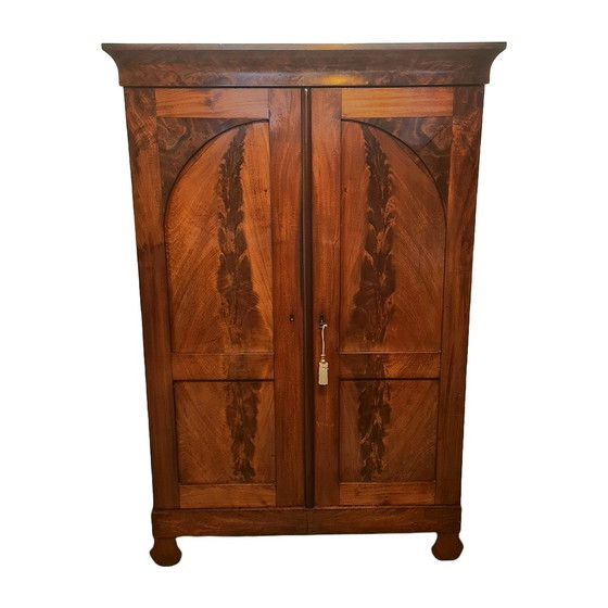 Image 1 of Antique Dutch Mahogany Gate Cabinet, Circa 1820/30