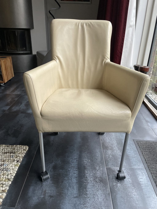 4 Leather Dining Chairs