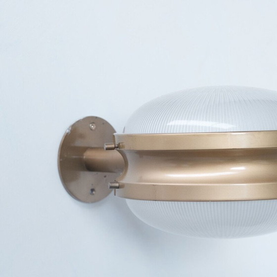 Image 1 of Pair of Gamma mid-century Italian wall lamps by Sergio Mazza for Artemide, 1960s