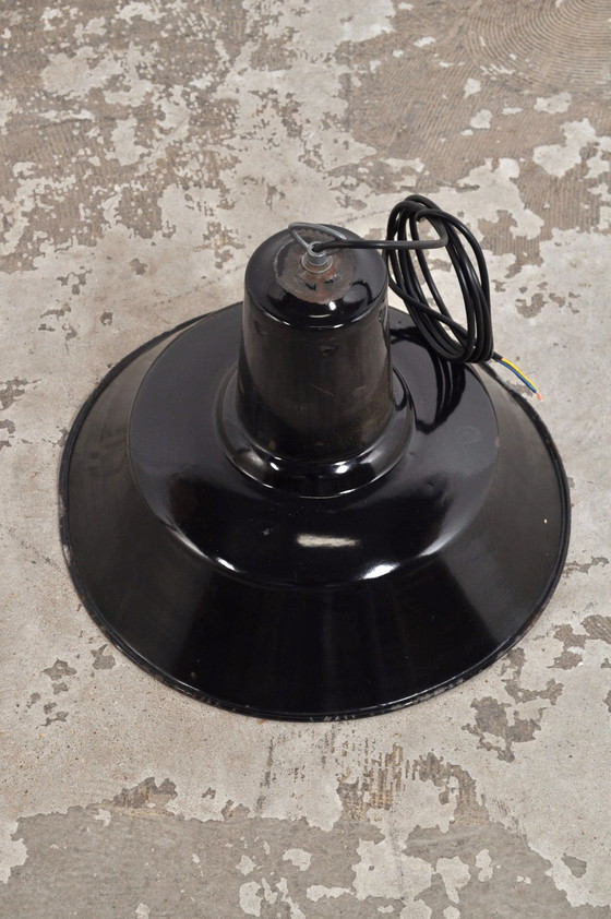 Image 1 of Lampe émaillée vintage