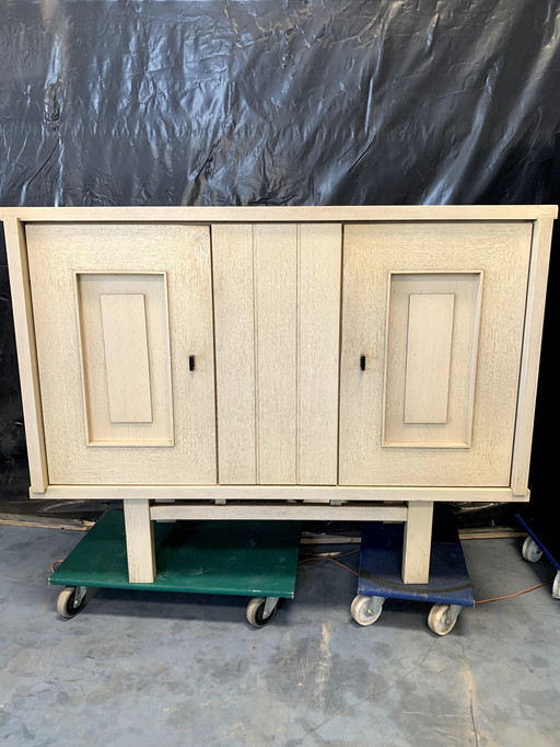 Brutalist Bar Cabinet