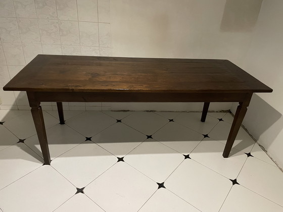 Image 1 of Table ancienne de campagne française