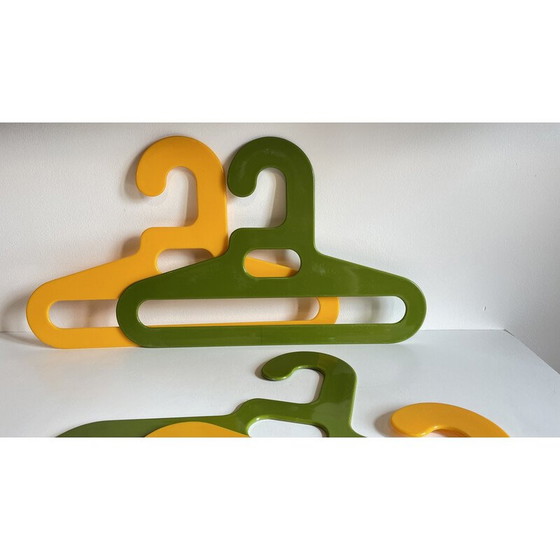 Image 1 of Set of 4 vintage hangers by Ingo Maurer, 1970s