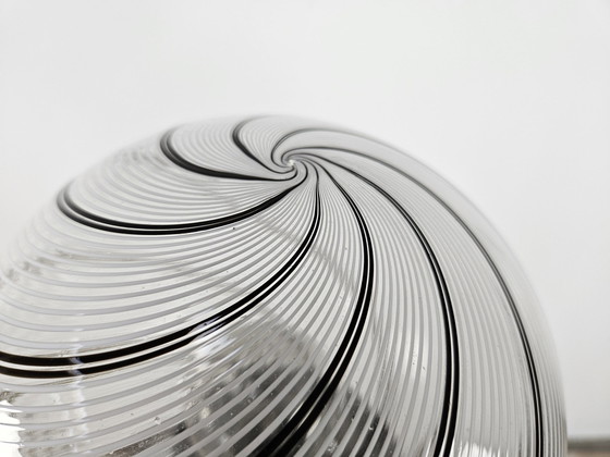 Image 1 of Murano Glass Swirl Floor Lamp With Three Light Points Mid Century 70S