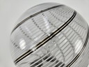 Lampada da terra a spirale in vetro di Murano con tre punti luce, metà secolo, anni '70