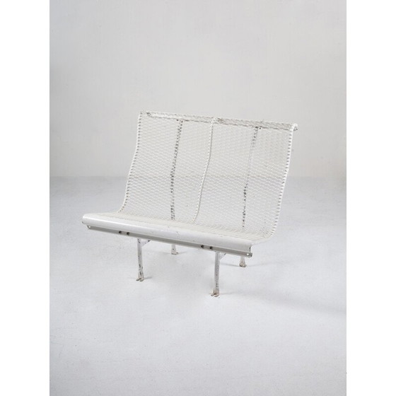 Image 1 of Vintage Model "Banco Perforano" Bench by Lluís Clotet & Oscar Tusquets for BD Barcelona, 1970s