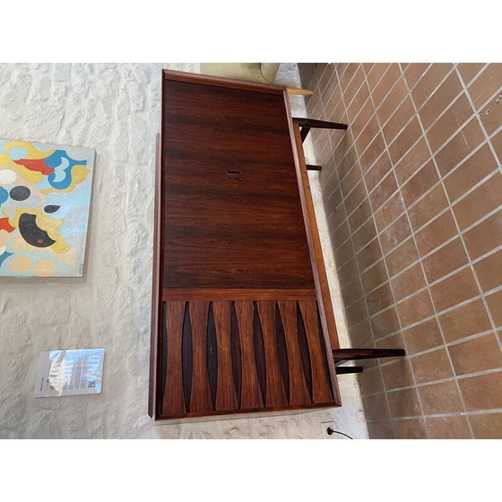 Image 1 of Vintage highboard with two sliding doors by Arne Vodder for Sibast, Denmark 1950