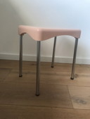 Vintage Italian Designer Stool CM Marmore Torino Brevetti