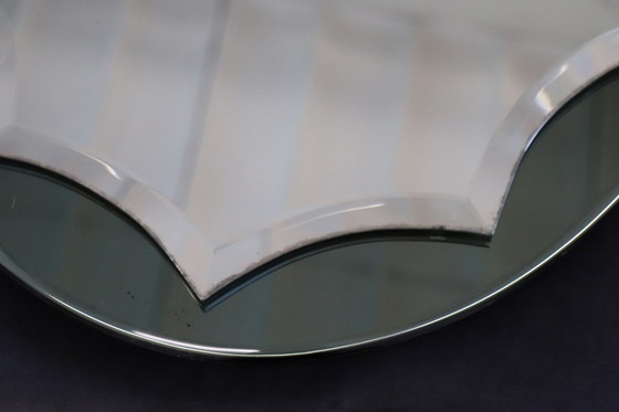 Image 1 of Oval Wall Mirror, Italy 1960S