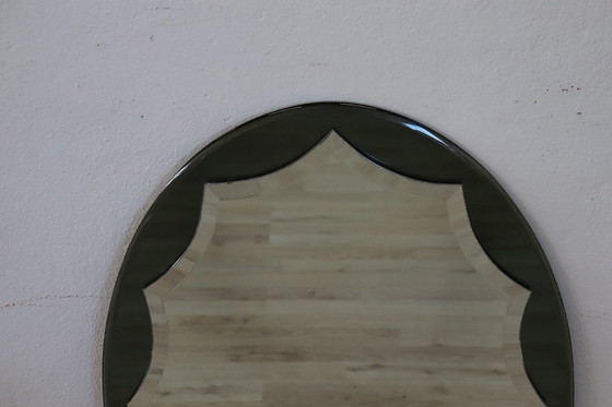 Image 1 of Oval Wall Mirror, Italy 1960S