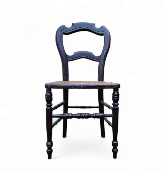 Image 1 of Napoleon Iii Chairs 19Th Century 

Height 90
Width 42
Depth 42
Seat Height 47 Cm