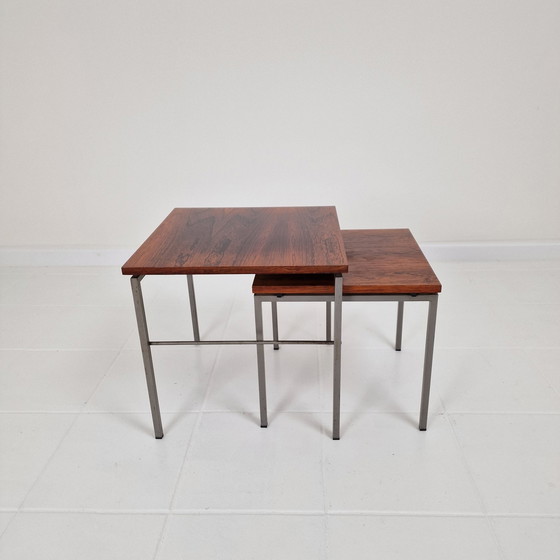 Image 1 of Nesting Tables By Hein Salomonson For Ap Originals, 1960