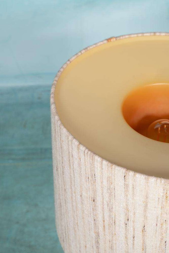 Image 1 of Vintage Danish design table lamp teak, Domus