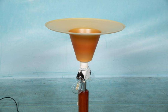 Image 1 of Vintage Danish design table lamp teak, Domus