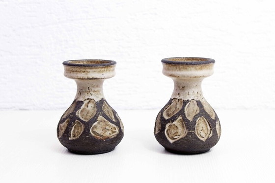 Image 1 of 2x Scandinavian vases from Lovemose Keramik