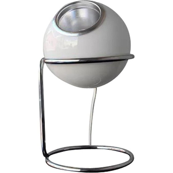 Image 1 of Lampada vintage Eye Ball in opalino, Italia 1970